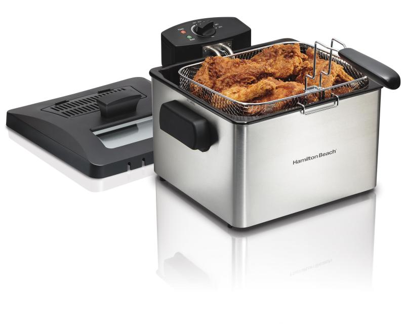 Hamilton Beach 21 Cup Deep Fryer, 13 Cup Food Capacity 2 Hamilton Beach 21 Cup Deep Fryer, 13 Cup Food Capacity 2
