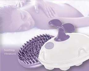 VivitarĀ® Lavender 2-in-1 Vibrating Scalp & Body Massager 1 VivitarĀ® Lavender 2-in-1 Vibrating Scalp & Body Massager 1