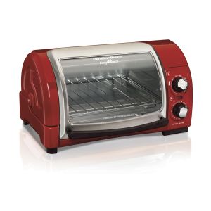 Hamilton Beach® Red Easy Reach Toaster Oven w/Roll-Top Door 2 Hamilton Beach® Red Easy Reach Toaster Oven w/Roll-Top Door 2