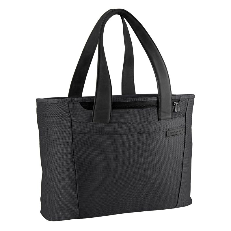 Briggs & Riley™ Baseline Large Black Shopping Tote 2 Briggs & Riley™ Baseline Large Black Shopping Tote 2