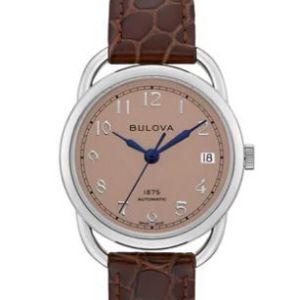 Citizen® Joseph Bulova Commodore Ladies Leather Strap Watch w/Blush Dial 2 Citizen® Joseph Bulova Commodore Ladies Leather Strap Watch w/Blush Dial 2