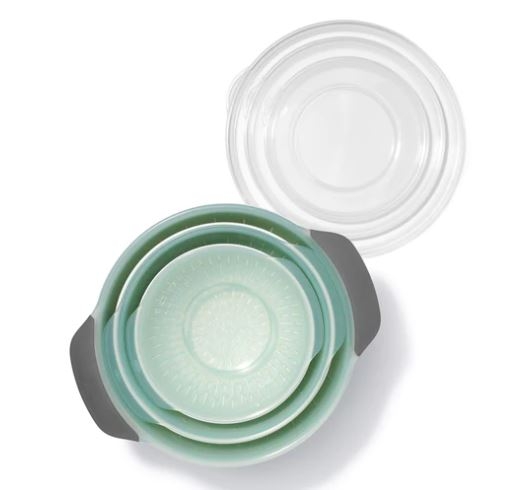 OXO Good Grips 9pc Nesting Bowl & Colander Set 1 OXO Good Grips 9pc Nesting Bowl & Colander Set 1