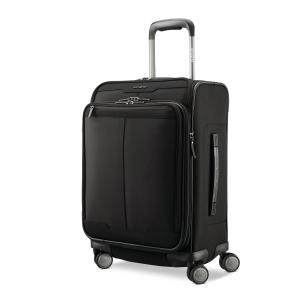 Samsonite® Silhouette 17 Ss 20" Carry-On Exp Spinner Luggage - Black - Black 2 Samsonite® Silhouette 17 Ss 20" Carry-On Exp Spinner Luggage - Black - Black 2
