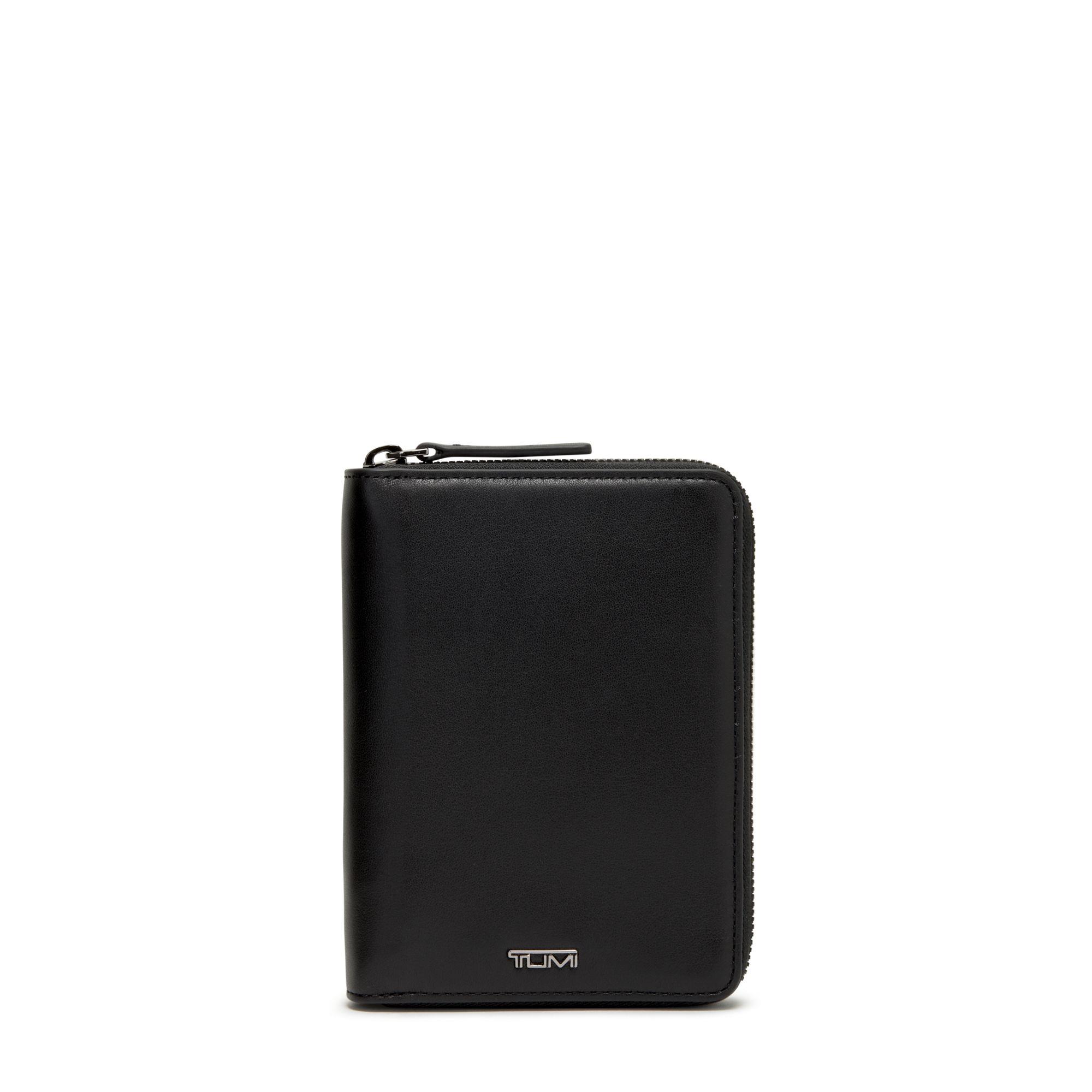 Tumi Belden Zip-Around Passport Case- Black Leather 2 Tumi Belden Zip-Around Passport Case- Black Leather 2