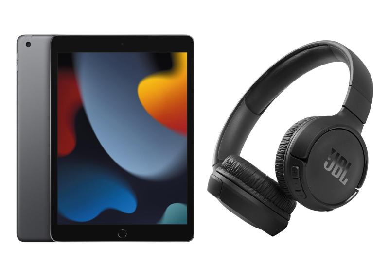 Apple 10.2" Ipad Wifi 9Th Gen 64Gb W/ Tune 520Bt Wireless Headphones 2 Apple 10.2" Ipad Wifi 9Th Gen 64Gb W/ Tune 520Bt Wireless Headphones 2