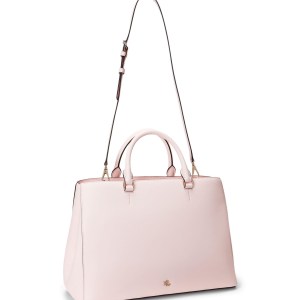 Ralph Lauren Pink Hanna 37 Large Satchel 2 Ralph Lauren Pink Hanna 37 Large Satchel 2