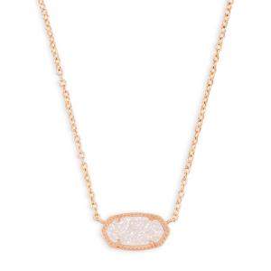 Kendra Scott Elisa Necklace - Iridescent Drusy 2 Kendra Scott Elisa Necklace - Iridescent Drusy 2