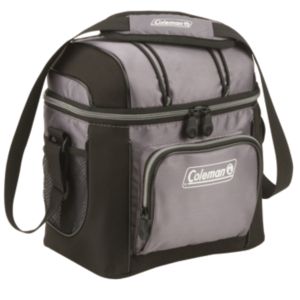 Newell Brands Distribution LLC Coleman 9-Can Soft-Sided Cooler w/Plastic Liner - Gray 2 Newell Brands Distribution LLC Coleman 9-Can Soft-Sided Cooler w/Plastic Liner - Gray 2