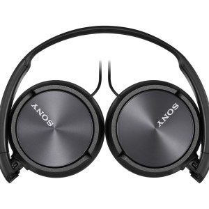 Sony Black ZX Series Folding Headphones w/Mic 1 Sony Black ZX Series Folding Headphones w/Mic 1