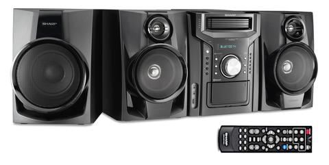 Sharp® 350W 5-Disc Mini Shelf Speaker System 1 Sharp® 350W 5-Disc Mini Shelf Speaker System 1