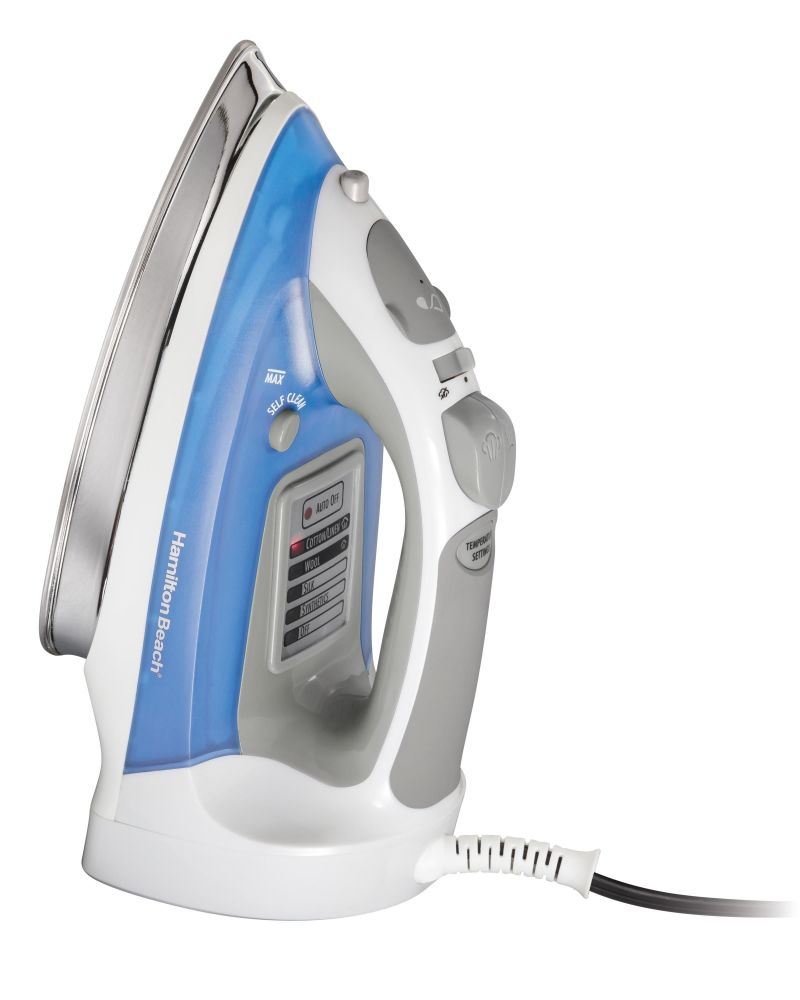 Hamilton Beach® Electronic Iron w/Control Panel 2 Hamilton Beach® Electronic Iron w/Control Panel 2