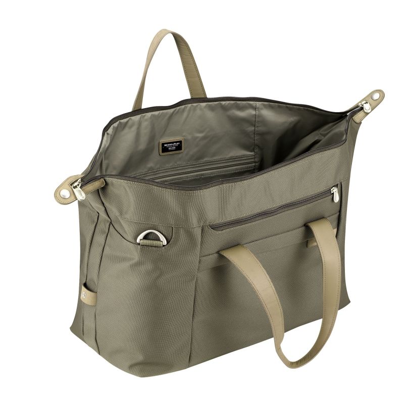 Briggs & Riley™ Baseline Large Olive Weekender Bag 2 Briggs & Riley™ Baseline Large Olive Weekender Bag 2