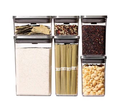 OXO Steel POP Container Set (6 Pieces) 2 OXO Steel POP Container Set (6 Pieces) 2