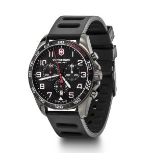 Victorinox Swiss Army Corporate Gifts Fieldforce Sport Chronograph Ø42 Black Dial Rubber Strap Watch 2 Victorinox Swiss Army Corporate Gifts Fieldforce Sport Chronograph Ø42 Black Dial Rubber Strap Watch 2