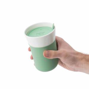BergHoff® Leo Porcelain Travel Mug 11.16Oz Green 2 BergHoff® Leo Porcelain Travel Mug 11.16Oz Green 2