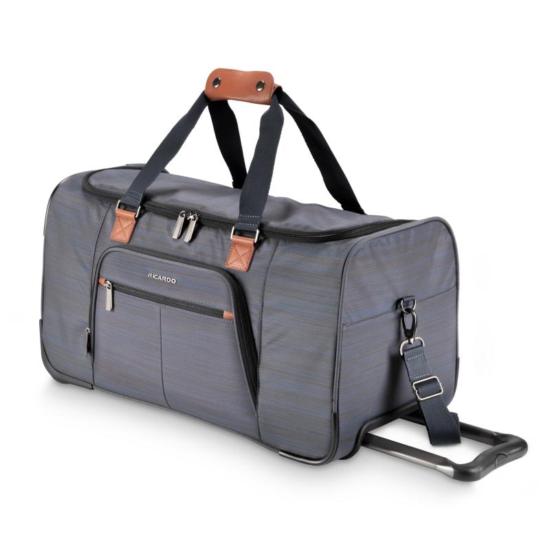 Ricardo Beverly Hills - Montecito 2.0 Ss Rolling Duffel Bag - Gray 2 Ricardo Beverly Hills - Montecito 2.0 Ss Rolling Duffel Bag - Gray 2