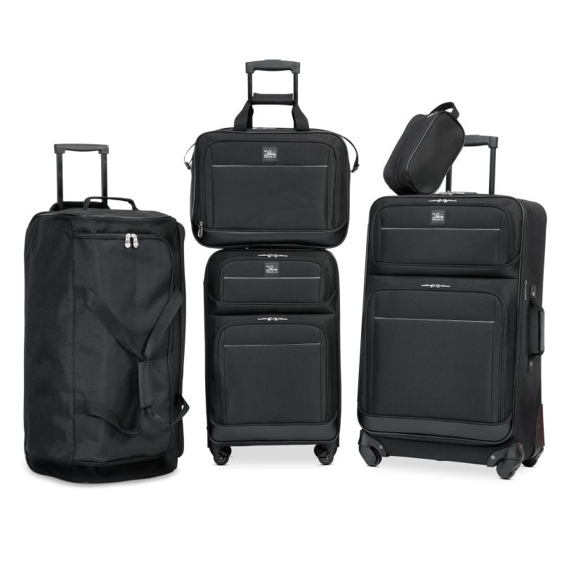 Ricardo Skyway - Seville 2.0 5-Piece Set Luggage - Black 2 Ricardo Skyway - Seville 2.0 5-Piece Set Luggage - Black 2