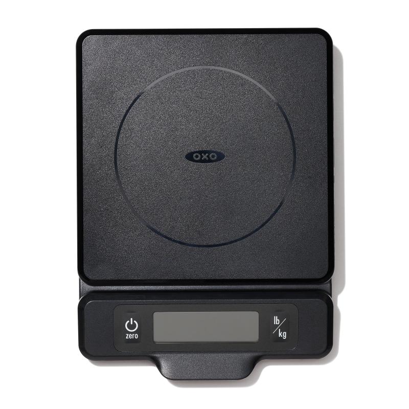OXO Softworks 5Lb Food Scale W/ Pull-Out Display Black 2 OXO Softworks 5Lb Food Scale W/ Pull-Out Display Black 2