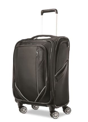 Samsonite® American Tourister® Zoom Turbo 20" Spinner Suitcase (Black) 2 Samsonite® American Tourister® Zoom Turbo 20" Spinner Suitcase (Black) 2