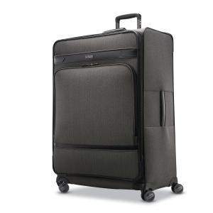 Hartmann Herringbone Deluxe Extended Journey Expandable Spinner Luggage - Black Herringbone 2 Hartmann Herringbone Deluxe Extended Journey Expandable Spinner Luggage - Black Herringbone 2