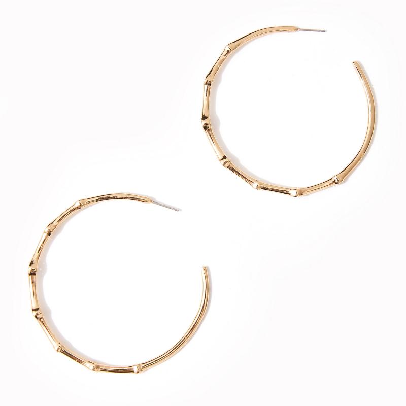 Lilly Pulitzer Twilight Hoop Earrings - Gold 2 Lilly Pulitzer Twilight Hoop Earrings - Gold 2
