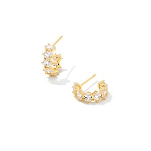 Kendra Scott Cailin Crystal Huggie Earrings 2 Kendra Scott Cailin Crystal Huggie Earrings 2