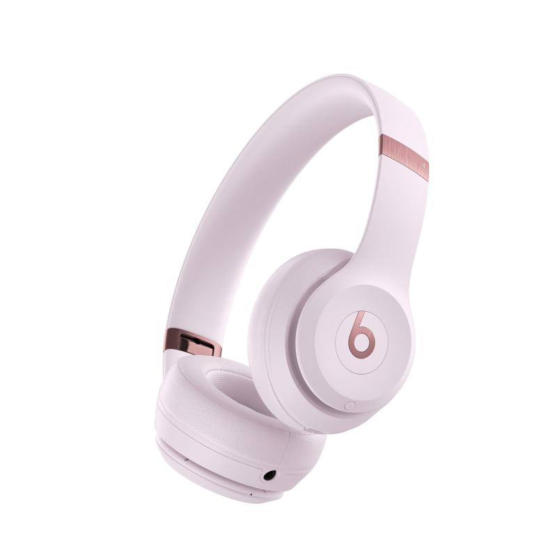 Beats by Dre Solo 4 True Wireless On Ear Headphones Matte Cloud Pink 2 Beats by Dre Solo 4 True Wireless On Ear Headphones Matte Cloud Pink 2