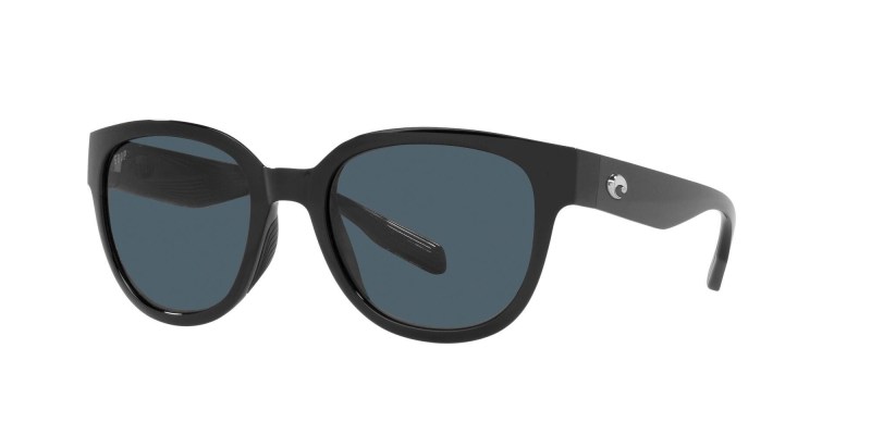 Costa Del Mar Salina Sunglasses - (Frame) Black; (Lens) Gray, 580P 2 Costa Del Mar Salina Sunglasses - (Frame) Black; (Lens) Gray, 580P 2