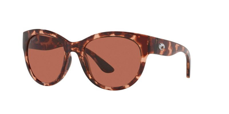 Costa Del Mar Maya Sunglasses - (Frame) Shiny Coral Tortoise; (Lens) Copper, 580P 2 Costa Del Mar Maya Sunglasses - (Frame) Shiny Coral Tortoise; (Lens) Copper, 580P 2
