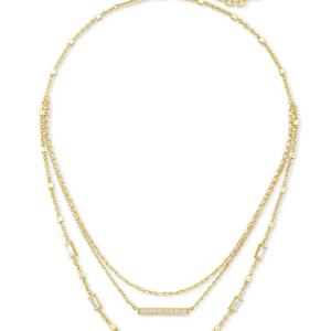 Kendra Scott Addison Multi Strand Necklace - Gold 2 Kendra Scott Addison Multi Strand Necklace - Gold 2