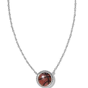 Kendra Scott Basketball Short Pendant - Silver 2 Kendra Scott Basketball Short Pendant - Silver 2