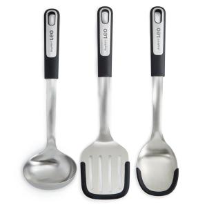 BergHoff Leo Graphite 3Pc Recycled Ss & Pp Utensil Set 2 BergHoff Leo Graphite 3Pc Recycled Ss & Pp Utensil Set 2