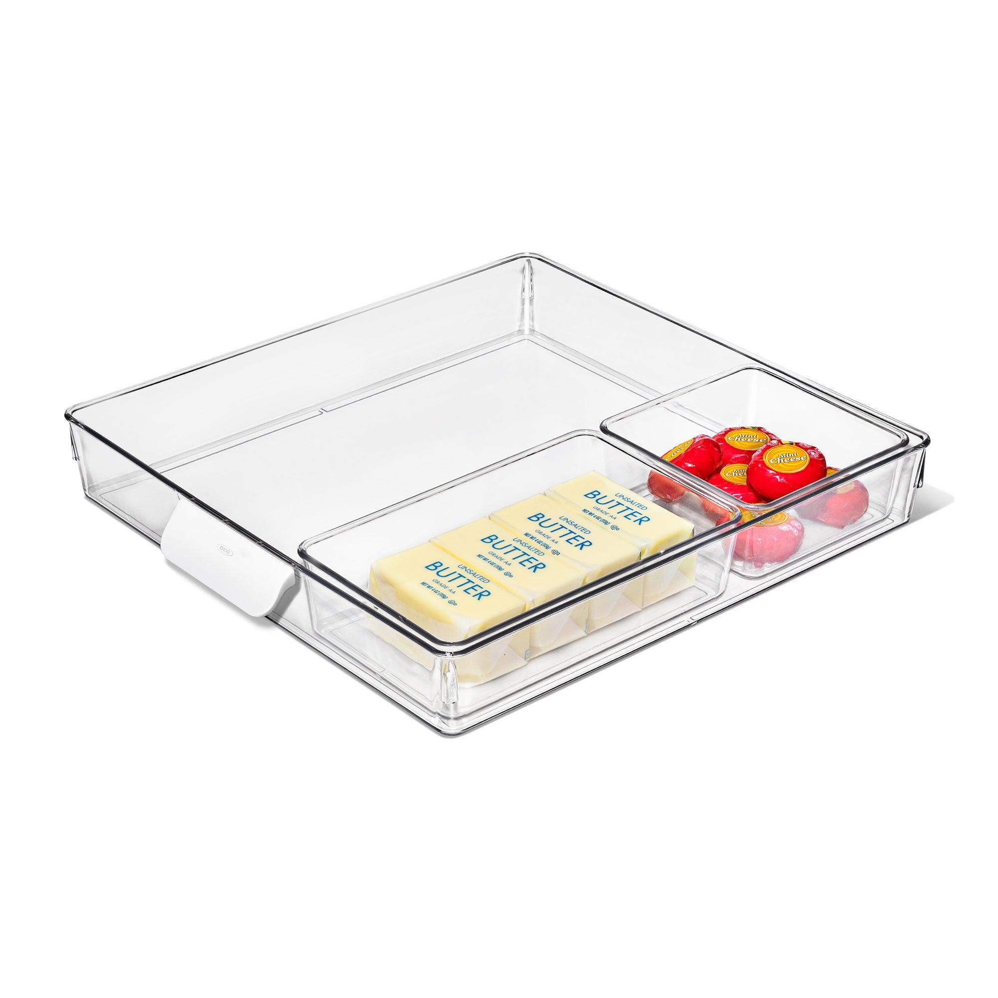 OXO Good Grips 3Pc Refrigerator Tray Set 2 OXO Good Grips 3Pc Refrigerator Tray Set 2