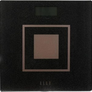Elle Black Bathroom Digital Scale 1 Elle Black Bathroom Digital Scale 1