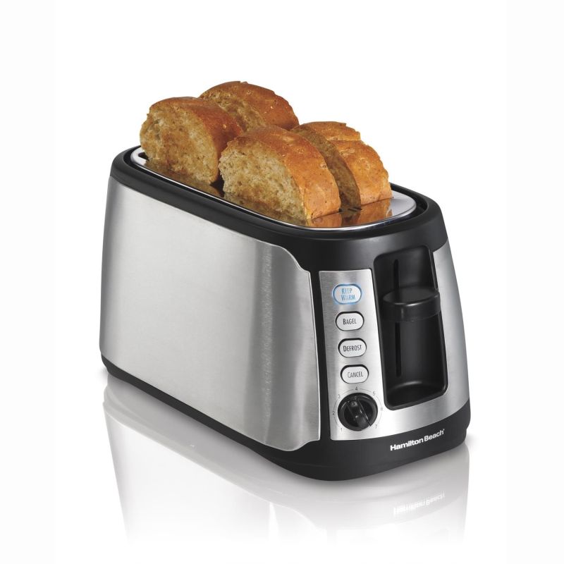 Hamilton Beach® Keep Warm 4-Slice Long Slot Toaster 2 Hamilton Beach® Keep Warm 4-Slice Long Slot Toaster 2