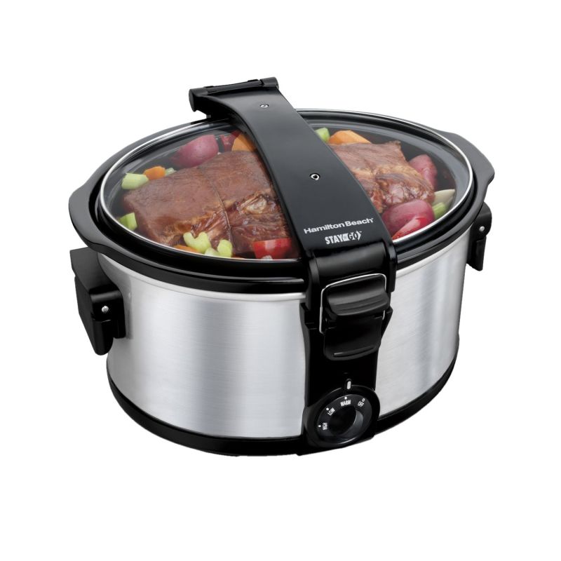 Hamilton Beach® 7 Qt. Stay or Go® Portable Slow Cooker 2 Hamilton Beach® 7 Qt. Stay or Go® Portable Slow Cooker 2