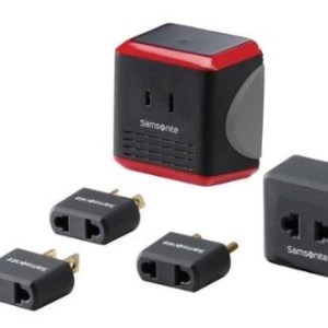Samsonite® Converter/Adapter Plug Kit w/Pouch 1 Samsonite® Converter/Adapter Plug Kit w/Pouch 1