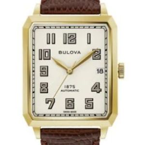 Citizen® Joseph Bulova Breton Men%27s Leather Strap Watch w/Beige Dial 2 Citizen® Joseph Bulova Breton Men%27s Leather Strap Watch w/Beige Dial 2