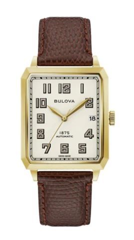 Citizen® Joseph Bulova Breton Men%27s Leather Strap Watch w/Beige Dial 2 Citizen® Joseph Bulova Breton Men%27s Leather Strap Watch w/Beige Dial 2