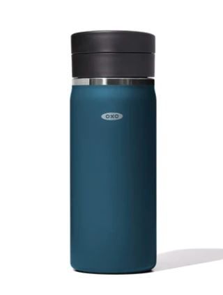 OXO Good Grips 16 Oz. Thermal Mug w/ SimplyClean Lid Dark Cobalt 2 OXO Good Grips 16 Oz. Thermal Mug w/ SimplyClean Lid Dark Cobalt 2