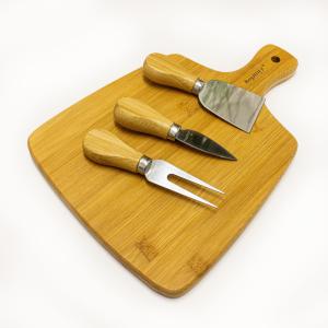 BergHoff Bamboo Paddle Cutting Board, 11X7.9X1.5" 2 BergHoff Bamboo Paddle Cutting Board, 11X7.9X1.5" 2