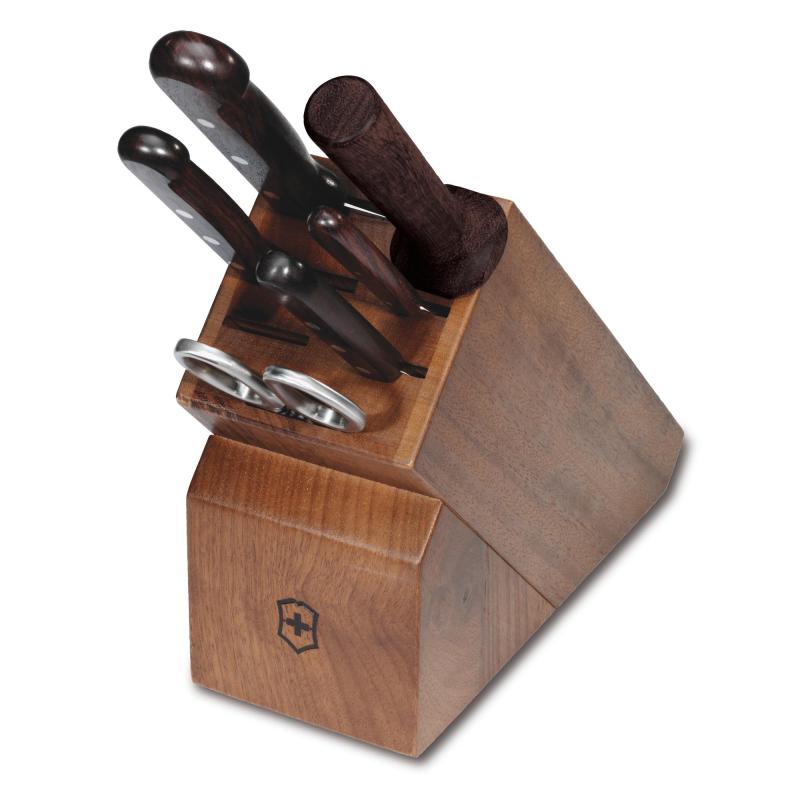 Victorinox Swiss Army Corporate Gifts Cutlery Block Set, 7-Piece Block Set, Wood 2 Victorinox Swiss Army Corporate Gifts Cutlery Block Set, 7-Piece Block Set, Wood 2