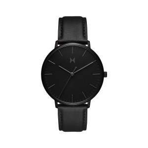 MVMT Mens Legacy Slim Panther Black Leather Strap Watch Black Dial 2 MVMT Mens Legacy Slim Panther Black Leather Strap Watch Black Dial 2
