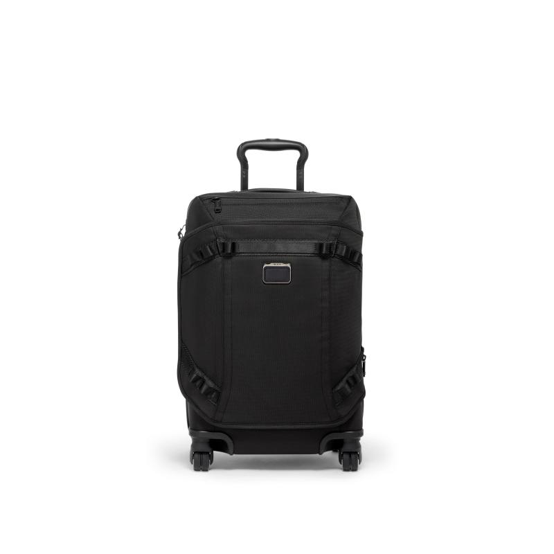 Tumi Alpha Bravo International Front Lid Expandable 4 Wheeled Carry On Luggage - Black 2 Tumi Alpha Bravo International Front Lid Expandable 4 Wheeled Carry On Luggage - Black 2