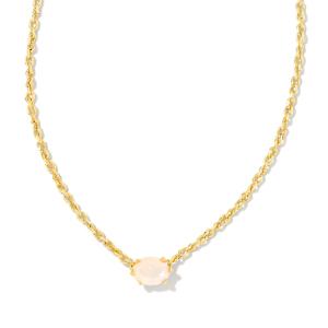 Kendra Scott Cailin Gold Pendant Necklace - Champagne Opal Crystal 2 Kendra Scott Cailin Gold Pendant Necklace - Champagne Opal Crystal 2