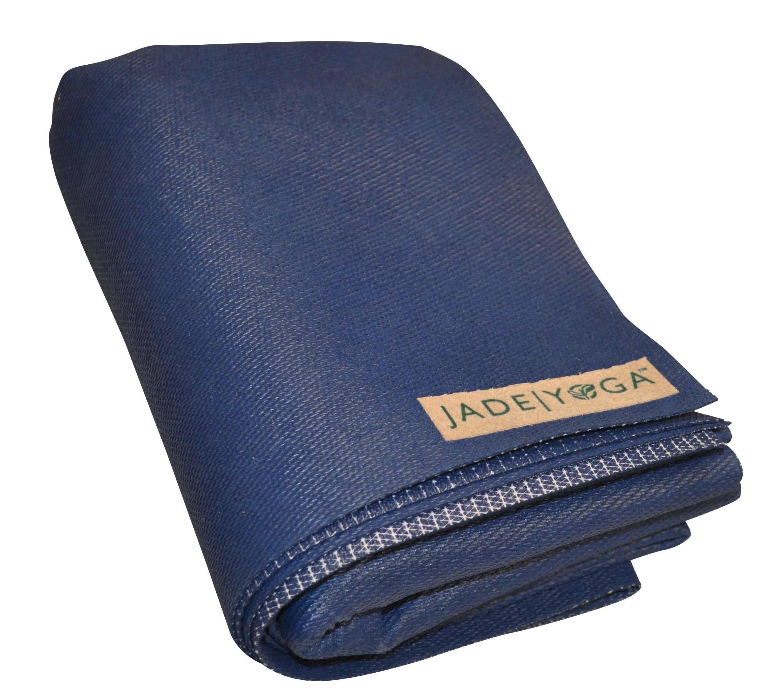 Jade Yoga Voyager (Foldable) Yoga Mat - Midnight Blue 2 Jade Yoga Voyager (Foldable) Yoga Mat - Midnight Blue 2