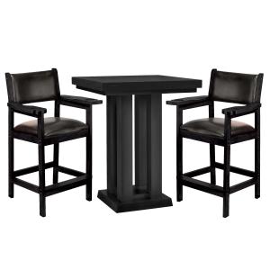 Escalade Sports American Heritage - Alta Pub Table & Spectator Chair Set - Peppercorn 2 Escalade Sports American Heritage - Alta Pub Table & Spectator Chair Set - Peppercorn 2