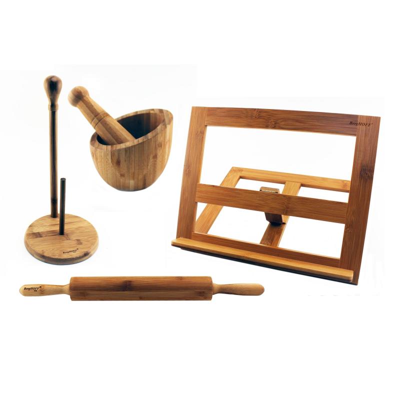 BergHoff Bamboo 4Pc Kitchen Set 2 BergHoff Bamboo 4Pc Kitchen Set 2