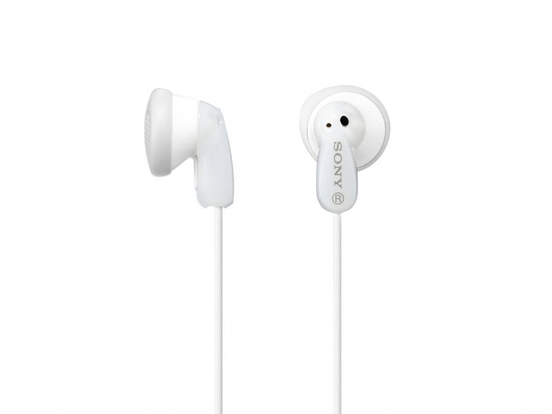 Sony White Wired Fashion Ear Buds 1 Sony White Wired Fashion Ear Buds 1