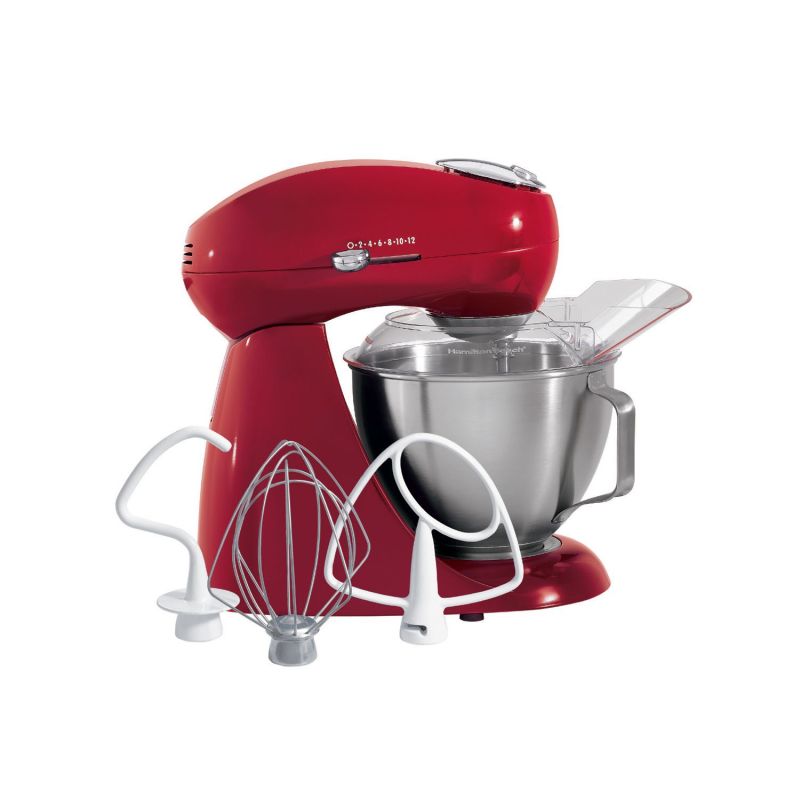Hamilton Beach® Eclectrics® Red All-Metal Stand Mixer 2 Hamilton Beach® Eclectrics® Red All-Metal Stand Mixer 2